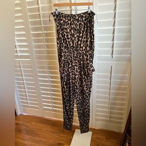 Leopard Print Jumpsuit